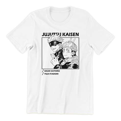 Camiseta Basica Camisa Jujutsu Kaisen Goju Yuji Anime Unissexeab Aloz