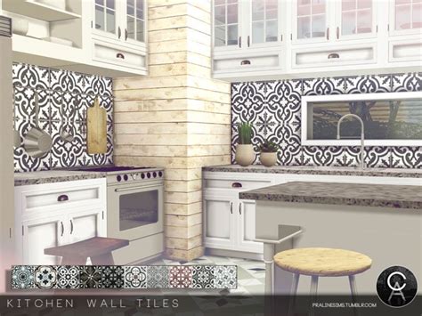 By Pralinesims Found In Tsr Category Sims Walls Sims Kitchen