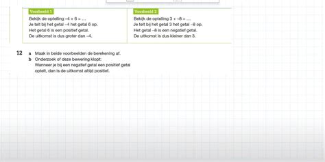Video Uitwerkingen Vwo H Optellen Met Negatieve Getallen E