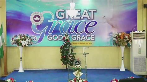 Rccg Grace Arena Live Broadcast Grace Network Sunday Th Jan