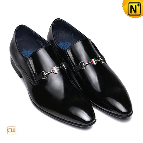 Black Patent Leather Dress Shoes For Men Cw Dress Shoes Men