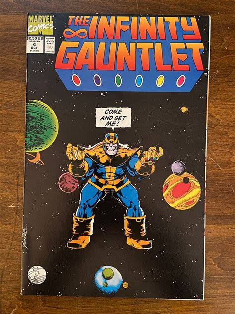 Infinity Gauntlet Marvel Vf Starlin Perez Thanos Ebay