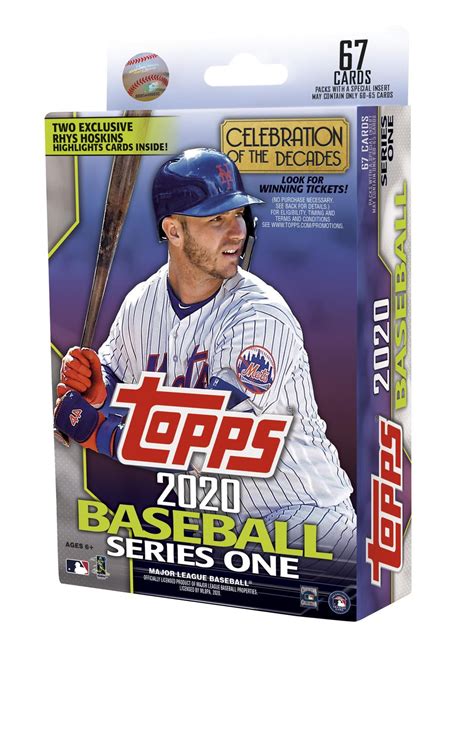 2020 Topps Baseball Series 1 Hanger Box Walmart Canada