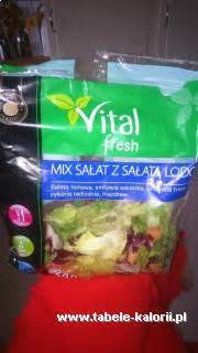 Ile Kcal Ma Mix Sa At Z Sa At Lodow Vital Fresh Tabele Kalorii