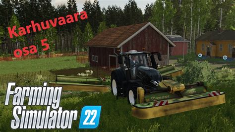 Farming Simulator 22 Karhuvaara Osa 5 YouTube