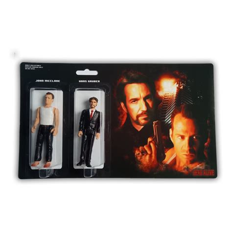 Die Hard John Mcclane And Hans Gruber Dead Alive