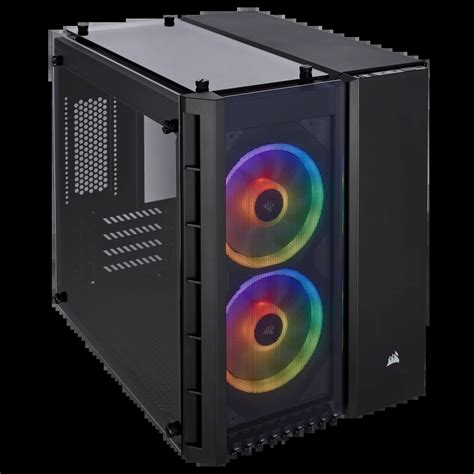 Crystal Series 280X RGB Tempered Glass Micro ATX Case Black CN