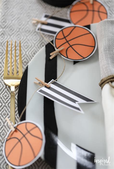 Diy Basketball Entertaining Ideas Inspired By Charm