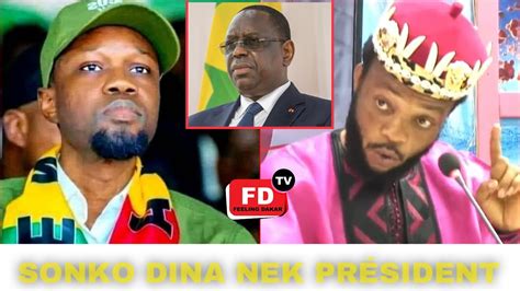 Urgent bonne nouvelle pour Sonko Le féticheur Prince lache une infos