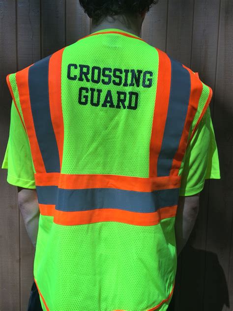 Crossing Guard Class 2 Safety Vest, Small - 5XL – crossingguarddepot.com