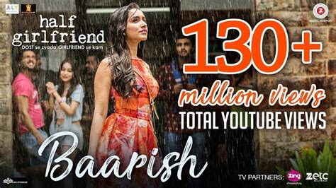 Baarish Song Half Girlfriend With Lyrics Starting Shraddha Kapoor And