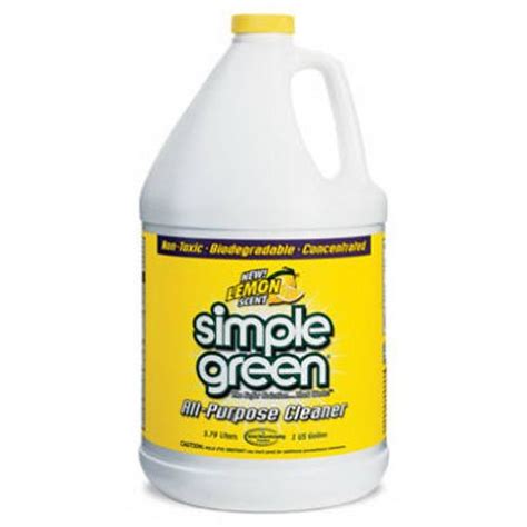 Simple Green 14010 Lemon Scent All-Purpose Cleaner, 1 Gallon Bottle ...