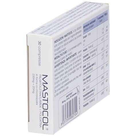 Mastocol 200mg + 20mg Compresse 19,89 g - Redcare