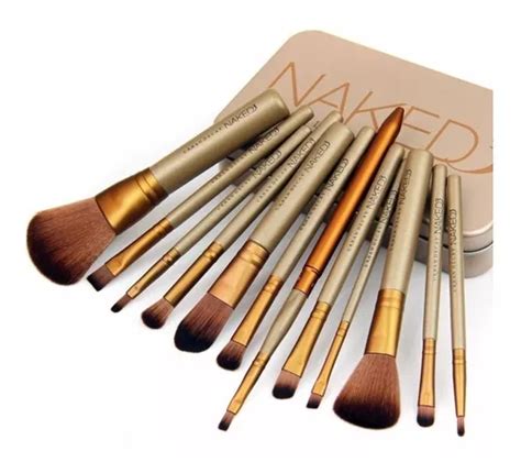 Set Pinceles Naked Brochas Maquillaje Pcs Cuotas Sin Inter S