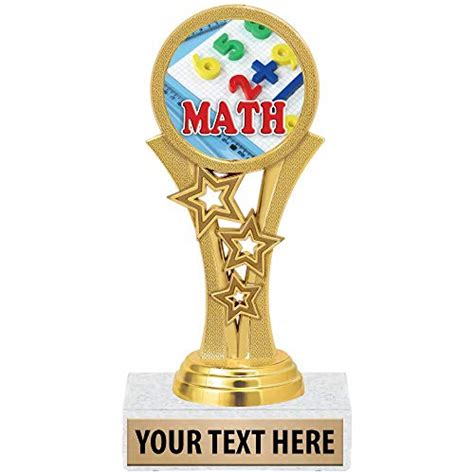 Math Award Trophy