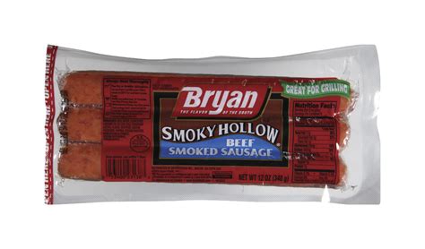 Bryan Bryan Smoked Beef Sausage 12 Ounces 12 Ounces Winn Dixie