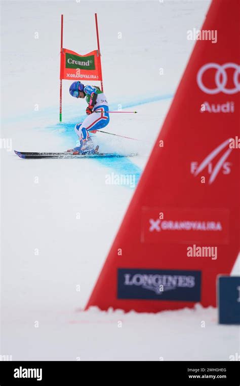 Clara Direz From France In Action During The AUDI FIS Ski World Cup