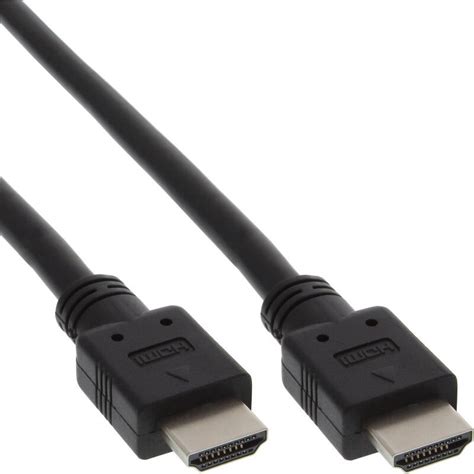 C Ble HDMI Inline M Le Vers M Le Noir 1m Leroy Merlin