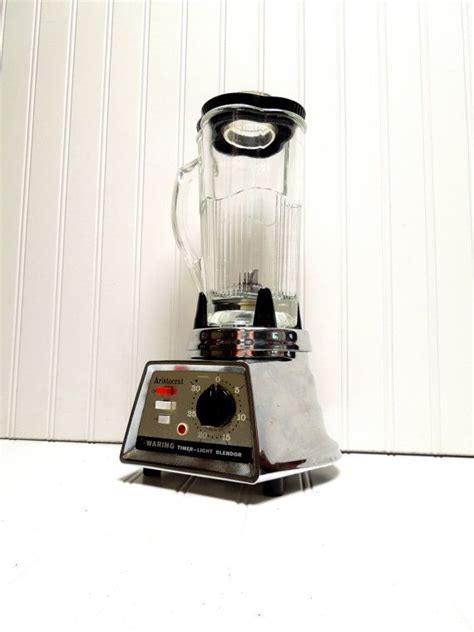 Sale Vintage Blender Chrome Waring Aristocrat Timer Light Blendor Model