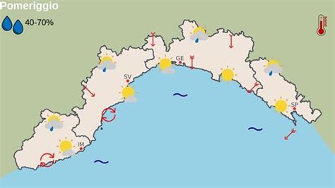 Meteo Fino A Mercoled Tempo Variabile In Liguria Con Sole Sulla