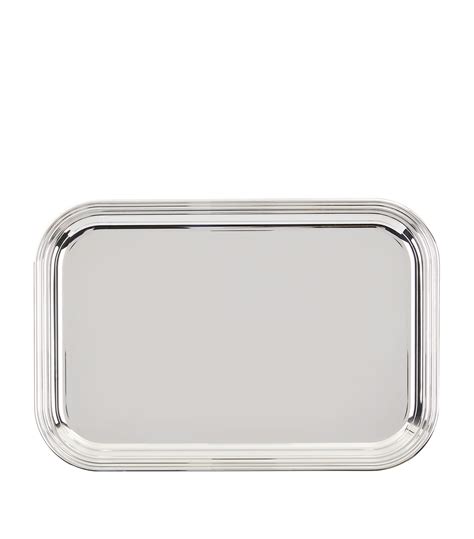 Greggio Silver Silver Plated Georgian Rectangular Tray Cm X H Cm