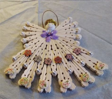 Clothespin Cross Clothespin Crafts Christmas Wooden Clothespin Crafts