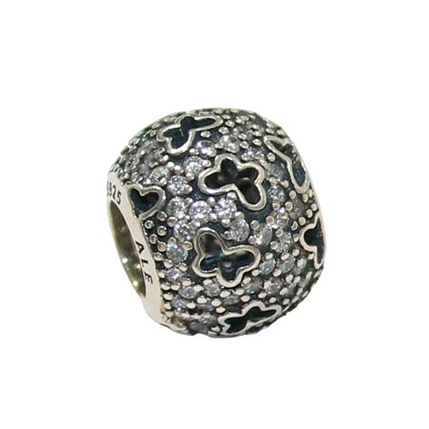 Ripley Charm Dije Pandora Original Para Mujer Cz Mariposas