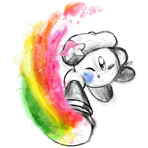 I Sketched Artist Kirby On A Whim When I Wanted To Try Digital