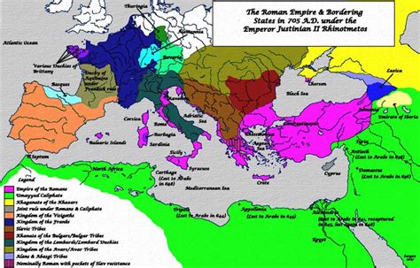 Rome's Greatest Enemies | Roman Empire Timeline Map | Barbarians ...