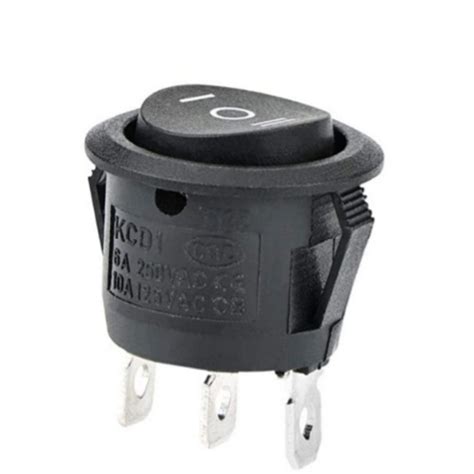 Round Rocker Switch