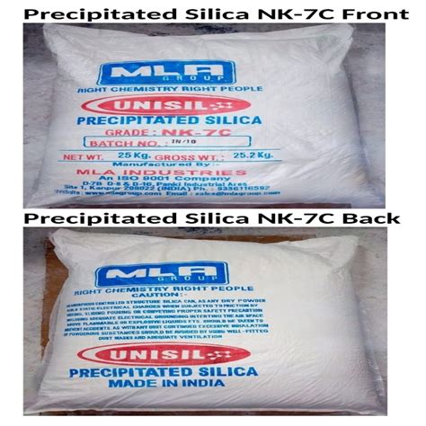 Buy Precipitated Silica Snow White Free Flowing Powder Unisil Nk C