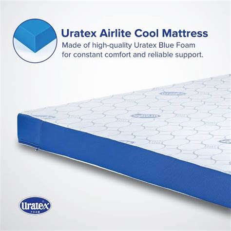 Uratex Airlite Cool Mattress 4 6 Thick 100 Original Shopee Philippines