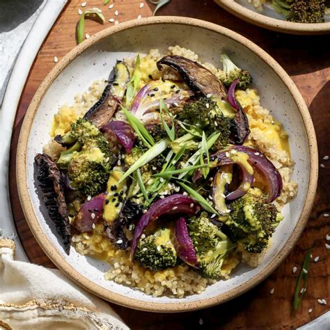 Roasted Veggie Glow Bowls Dishing Out Health