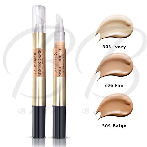 Max Factor Mastertouch All Day Under Eye Concealer Pen 10ml Spf10 All