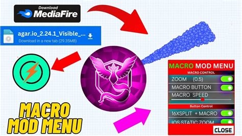 NEW MACRO BACK AGARIO ANDROID AND IOS TUTORIAL AGARIO YouTube