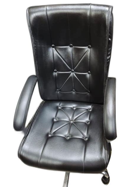 High Back Leather Boss Office Chair Fixed Arm At Rs In Noida Id