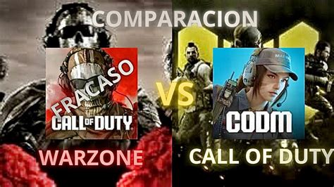 COD Warzone Mobile fue un FRACASO II Comparación COD Warzone Mobile