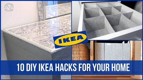 10 Diy Ikea Hacks To Organize And Decorate Your Home Organatic Youtube