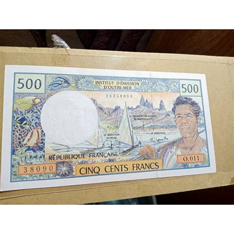 Jual Banknote French Pacific Territories Franc Unc Ori