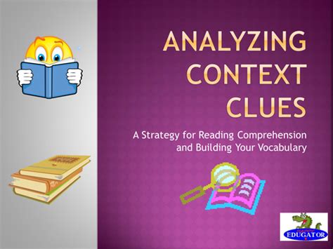 Context Clues Powerpoint Teaching Resources