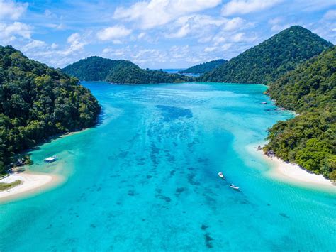 Mu Koh Surin National Park Thailand Travel Map