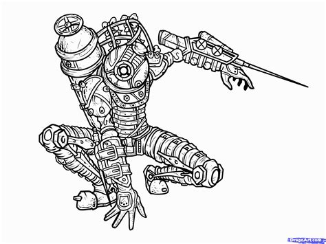 Bioshock Coloring Pages Coloring Pages For All Ages Coloring Home