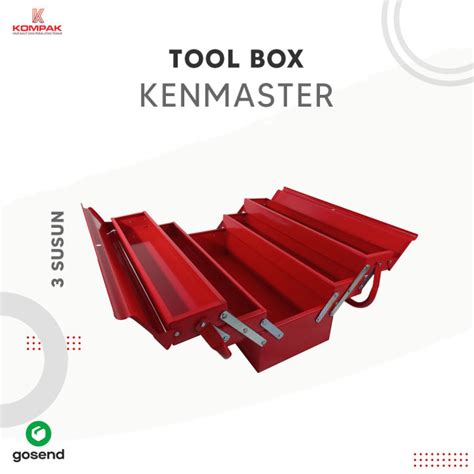 Kenmaster Tool Box Besi Susun Big Toolbox Lazada Indonesia