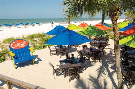 The Best Beach Bar On Fort Myers Beach Cabana S Beach Bar And Grille