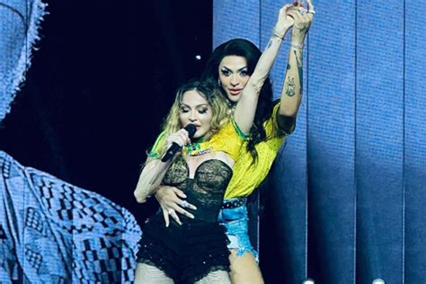 Madonna posta vídeo Pabllo Vittar e agradece ao Brasil após show