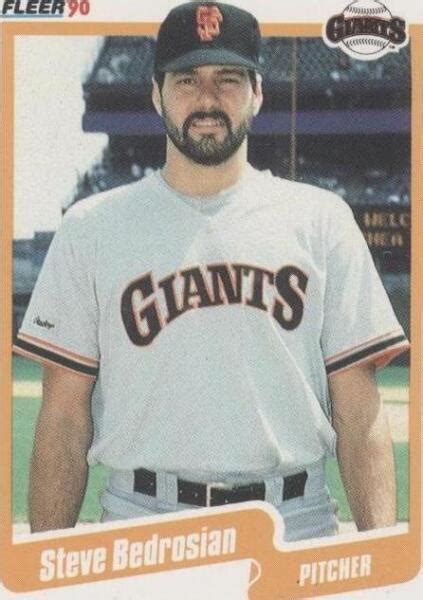 Fleer Steve Bedrosian For Sale Online Ebay