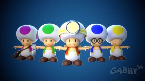 Gabby94 The Toad Brigade From Super Mario Galaxy