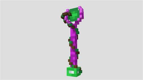 Goblin Staff Minecraft 3d Model By Quickshadow012 8bea368 Sketchfab