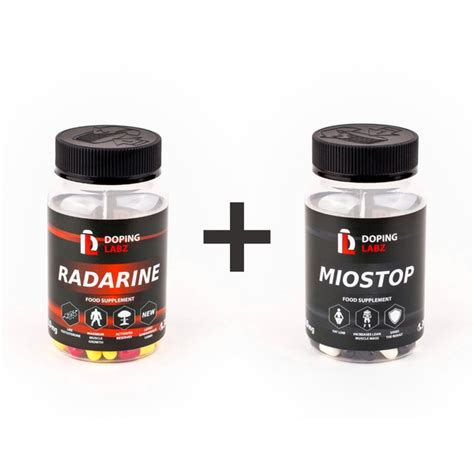 Набор Радарин + Миостоп Doping Labz 60 капсул /Radarine + Miostop/SARMs ...