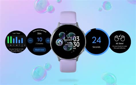 Samsung's latest smartwatch app reminds you to wash your hands